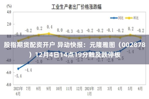 股指期货配资开户 异动快报：元隆雅图（002878）12月4日14点19分触及跌停板