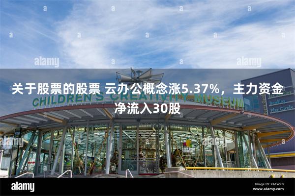 关于股票的股票 云办公概念涨5.37%，主力资金净流入30股