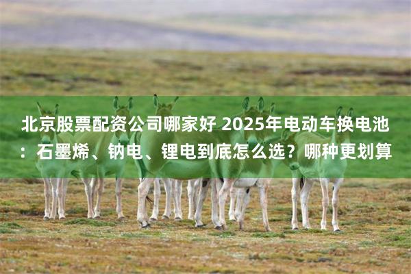 北京股票配资公司哪家好 2025年电动车换电池：石墨烯、钠电、锂电到底怎么选？哪种更划算